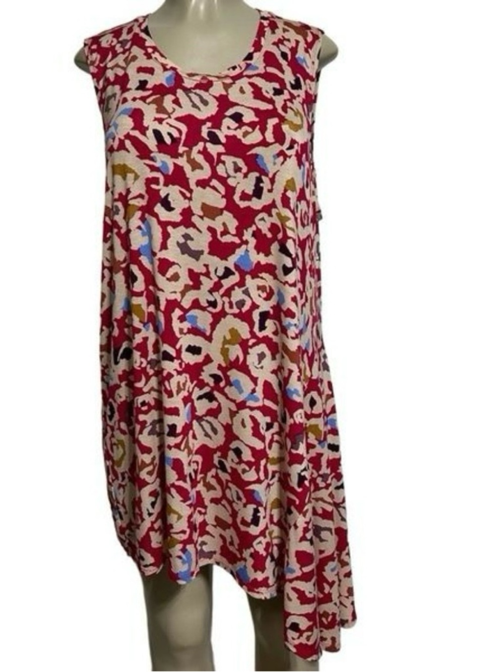 LOGO Layers Lori
Goldstein Tunic Women's
Size 2XL Multi-Color
Asymmetrical Top